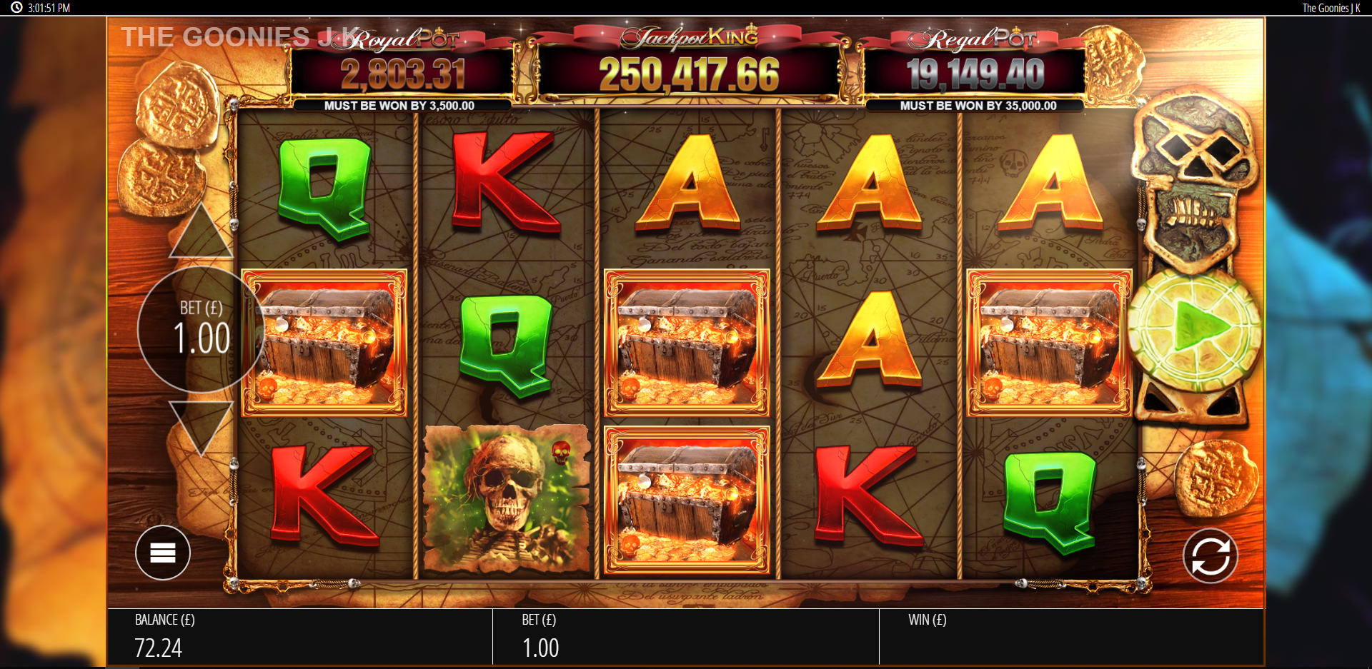 The Goonies Jackpot King Slot