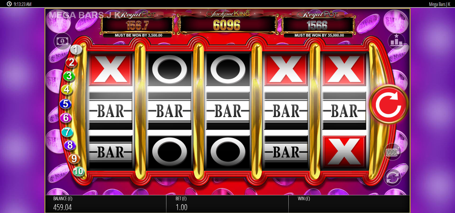 Mega Bars Slot