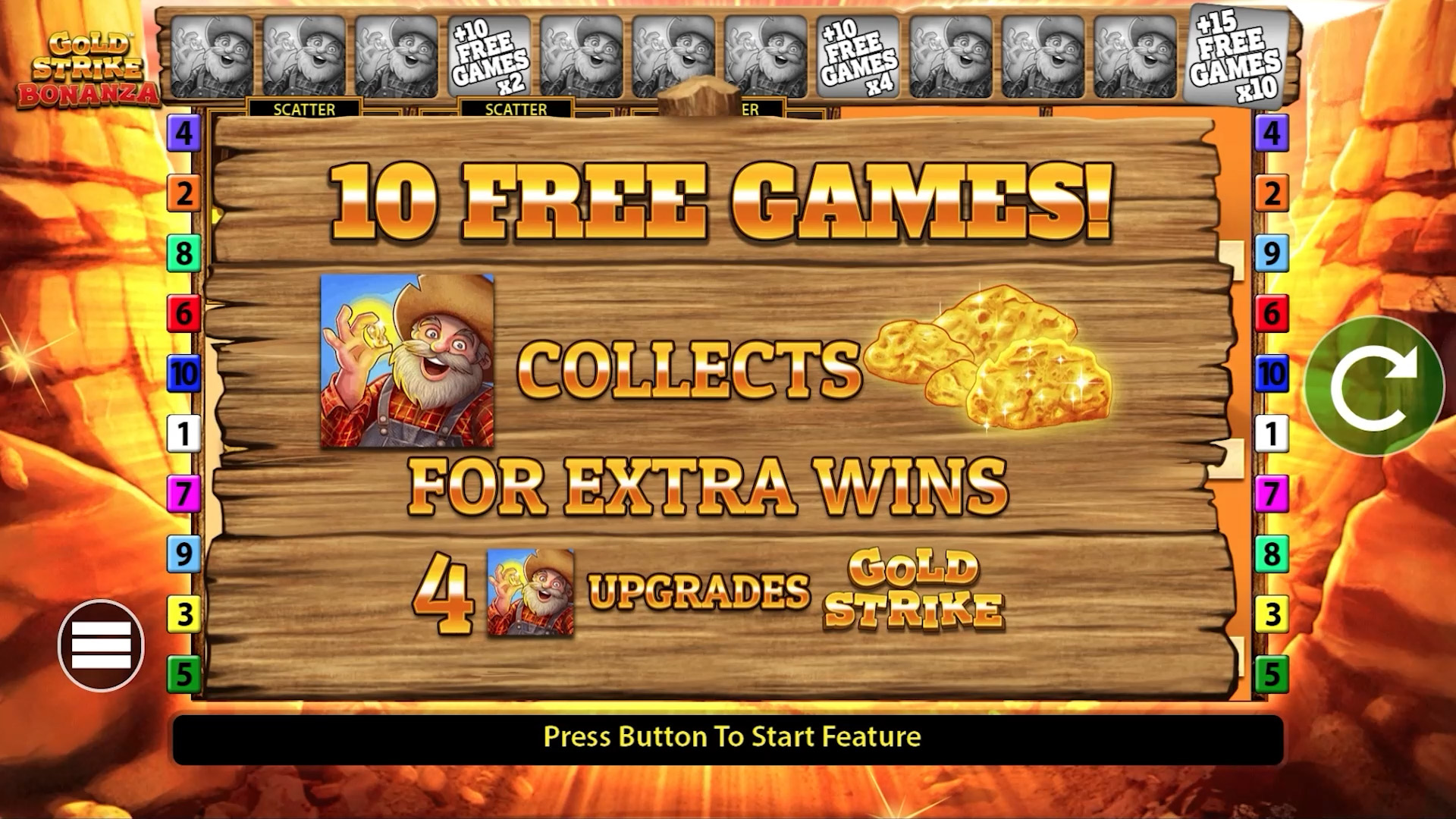 Gold Strike Bonanza Fortune Play Slot Review and Free Demo - Blueprint  Gaming